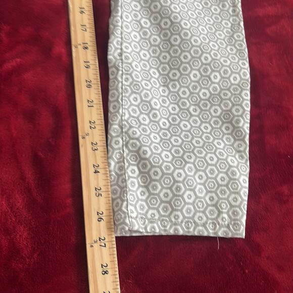 NWT D. Jeans 14 High Waisted Hexagon Patterned Ankle Pants - Picture 7 of 9